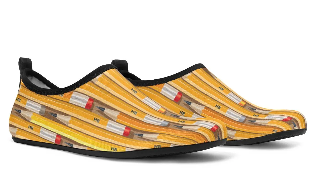 HB Pencils Aqua Barefoot Shoes