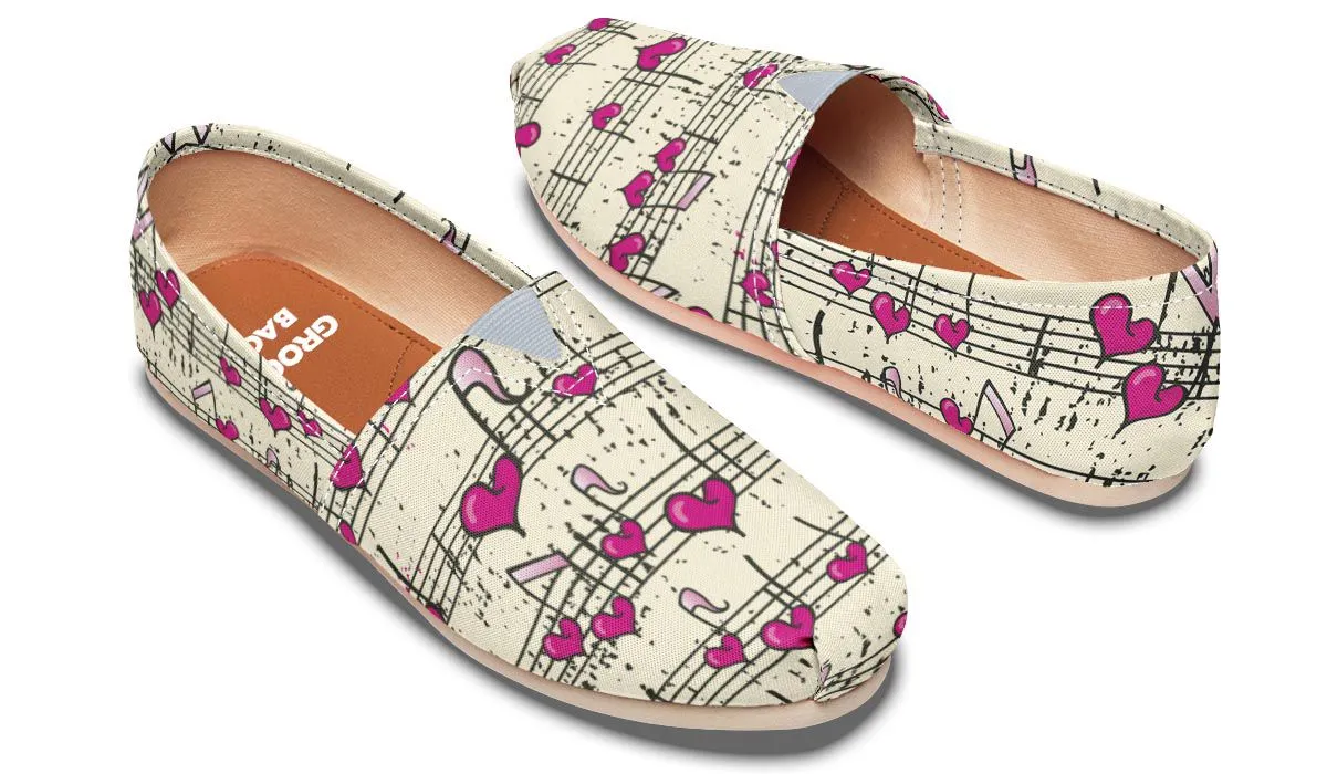 Heart Music Casual Shoes