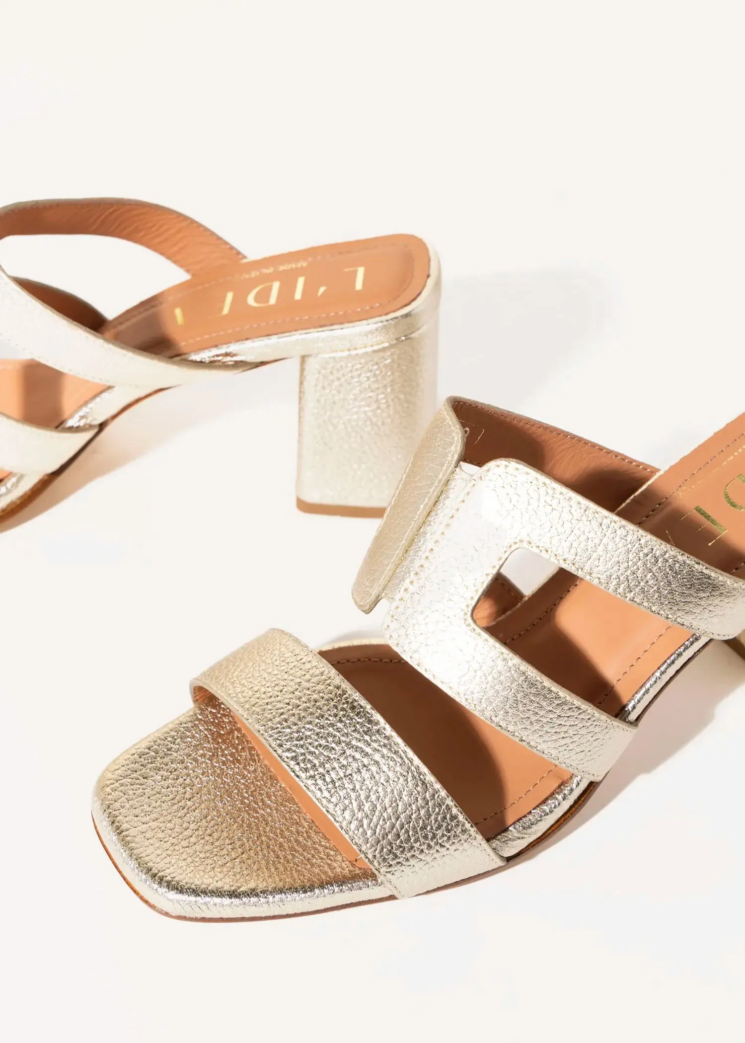 Heeled Cutout Sandal