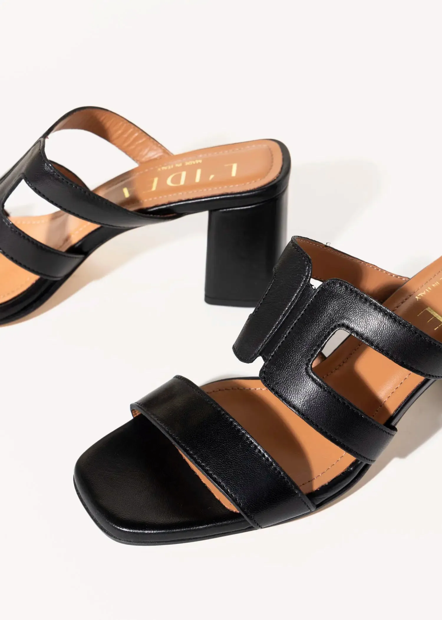 Heeled Cutout Sandal