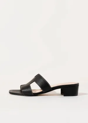 Heeled Slide Sandal