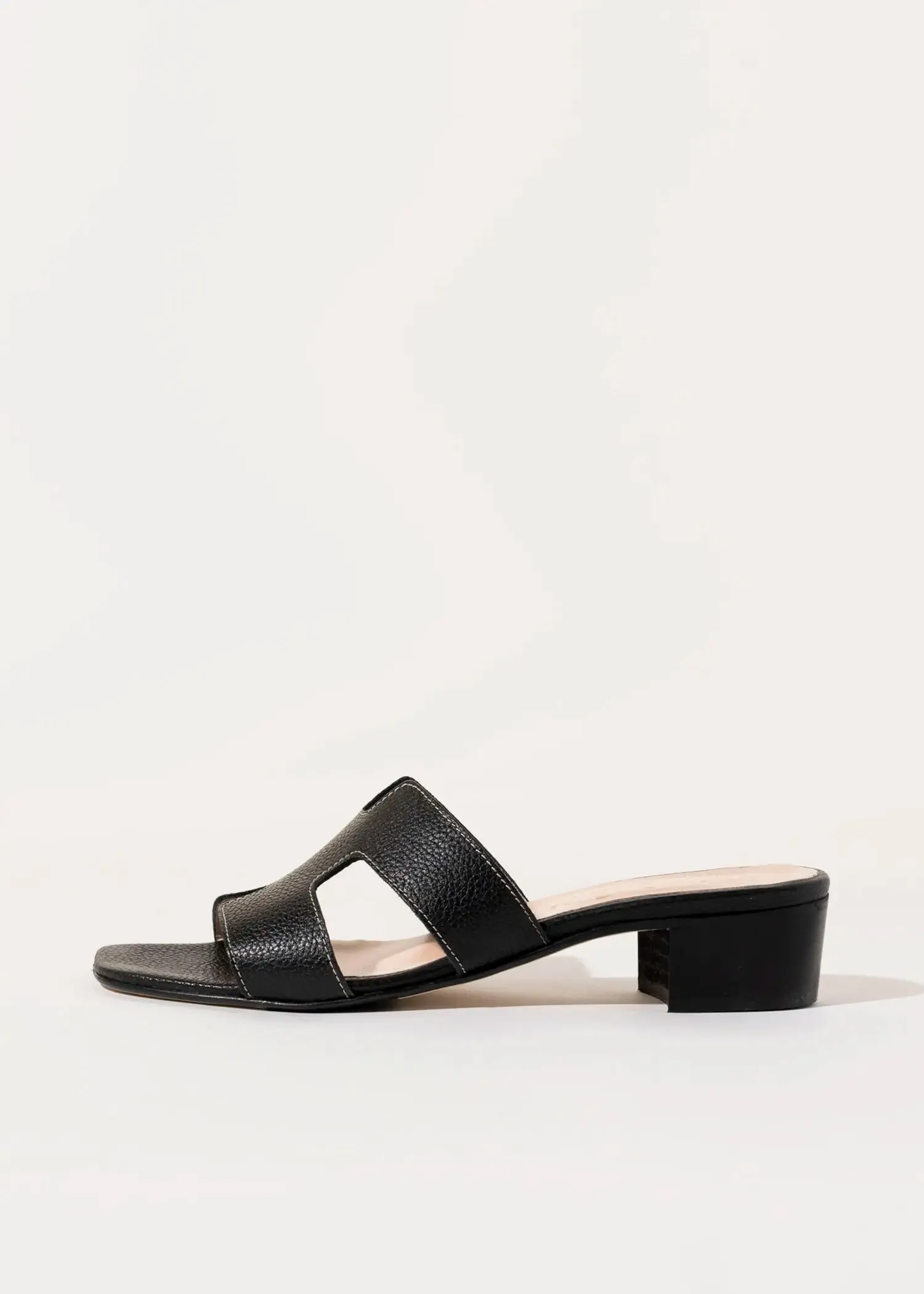 Heeled Slide Sandal