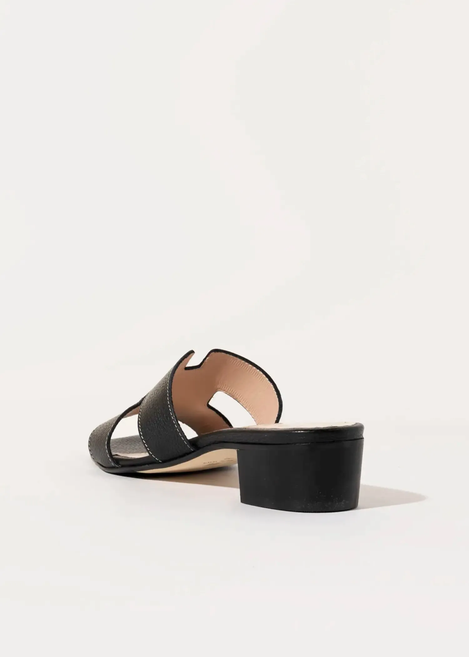 Heeled Slide Sandal