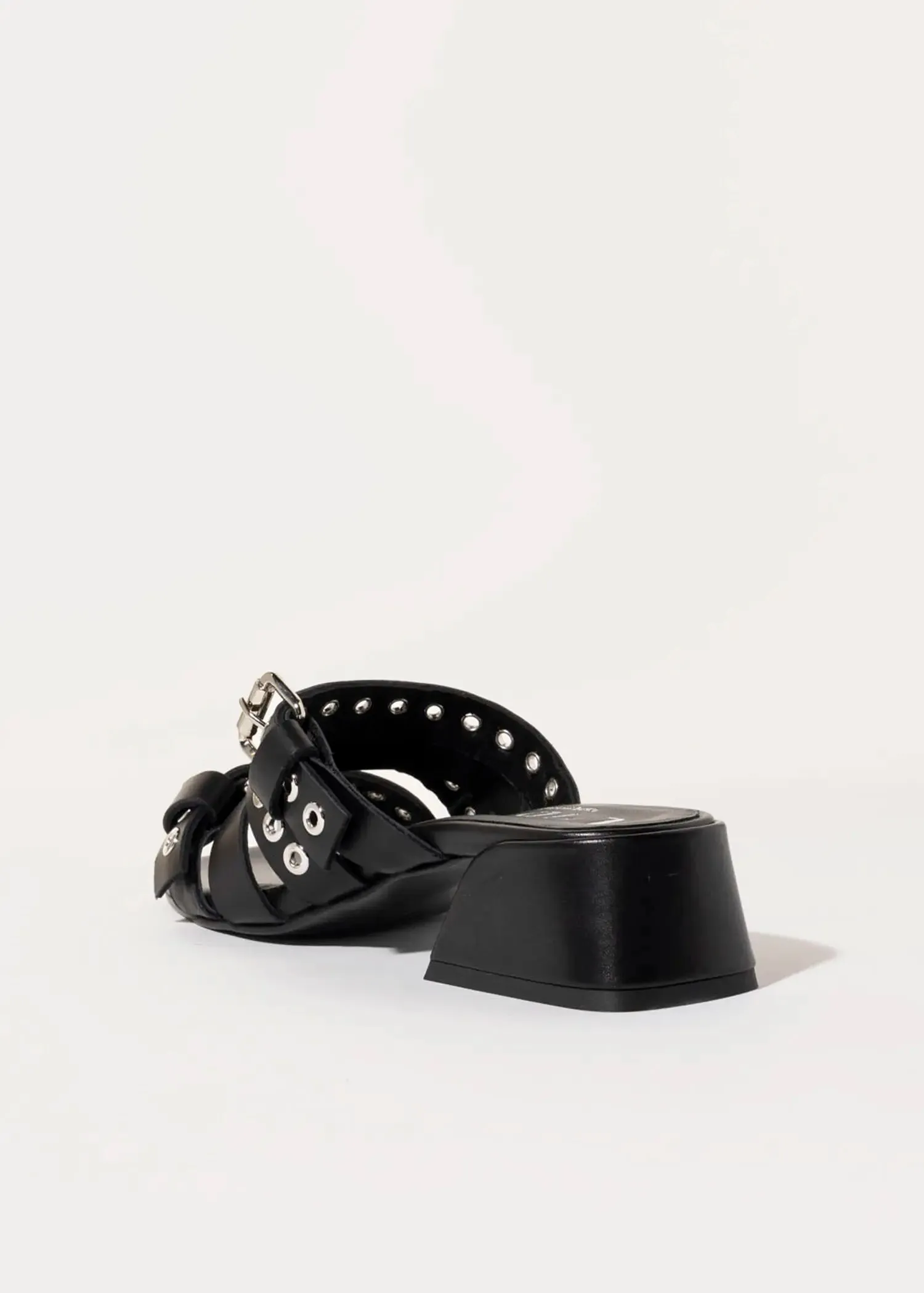 Heeled Slide Sandal