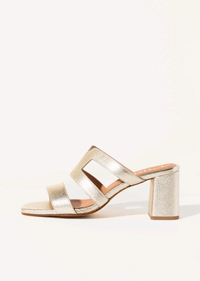 Heeled Cutout Sandal