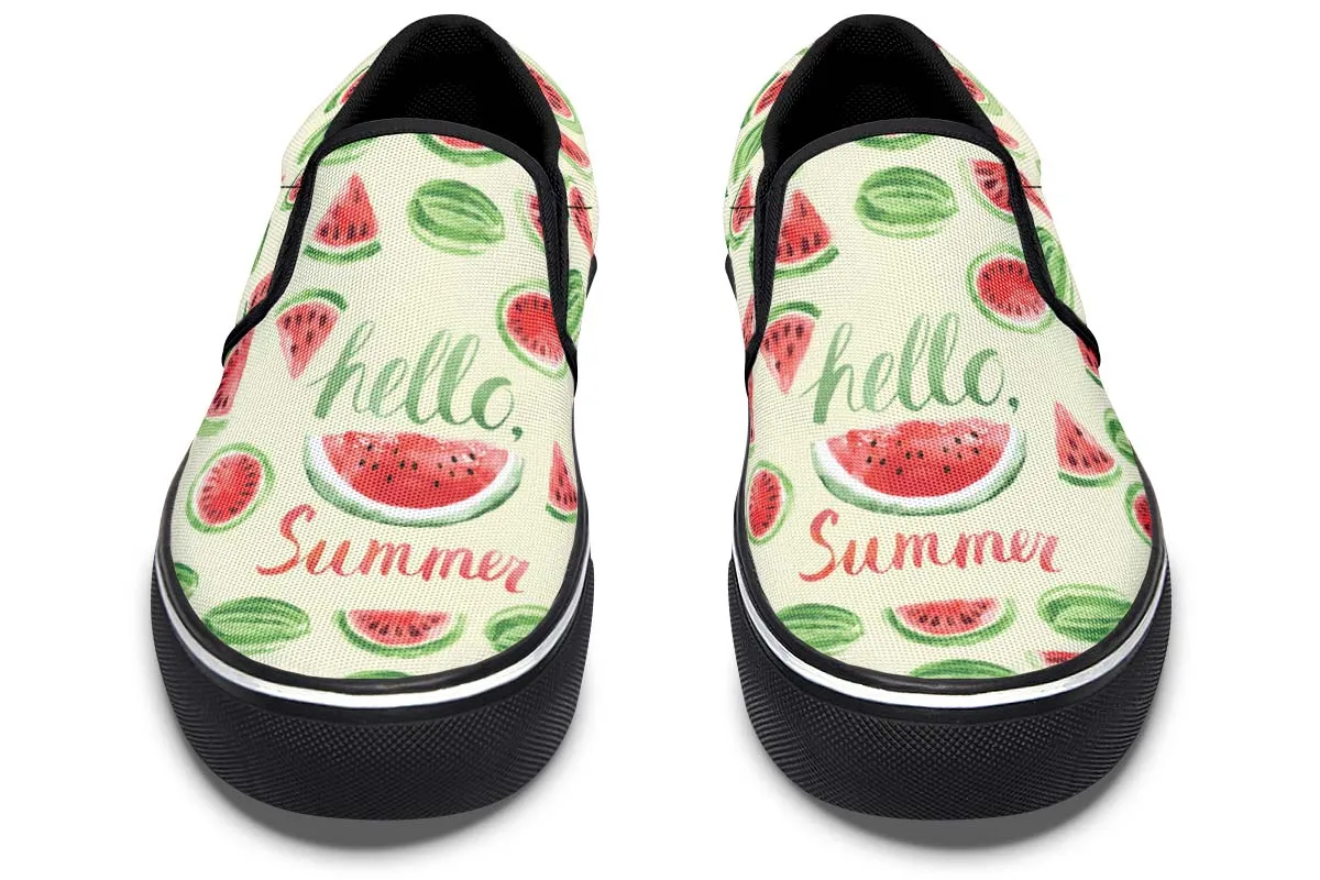Hello Summer Slip-On Shoes