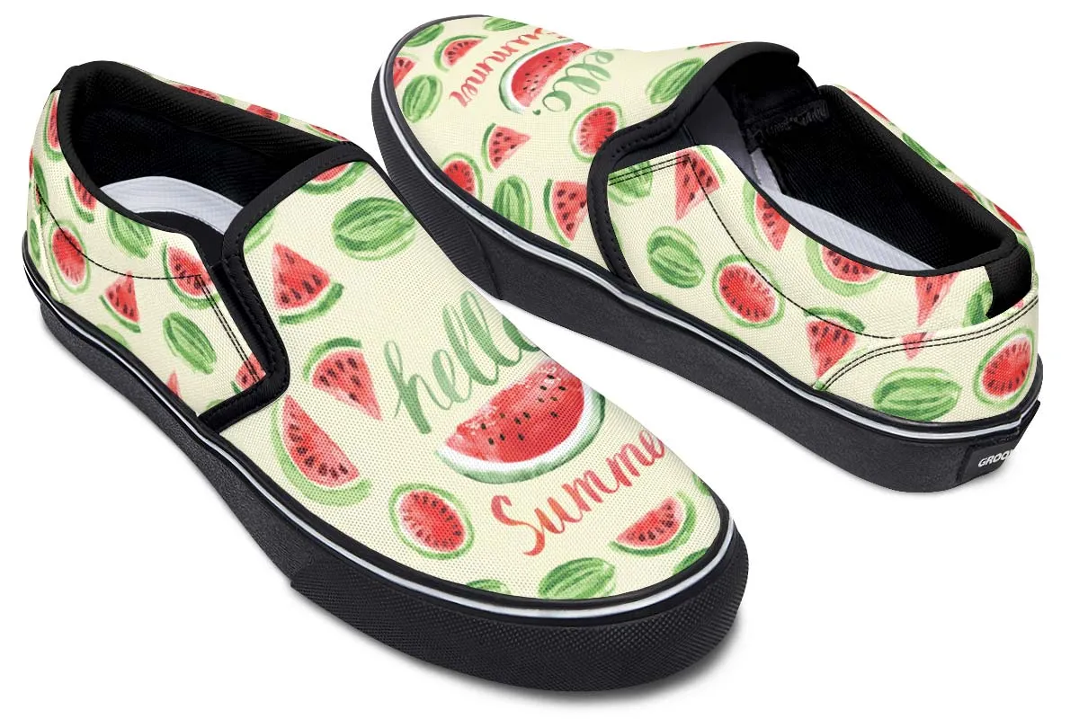 Hello Summer Slip-On Shoes