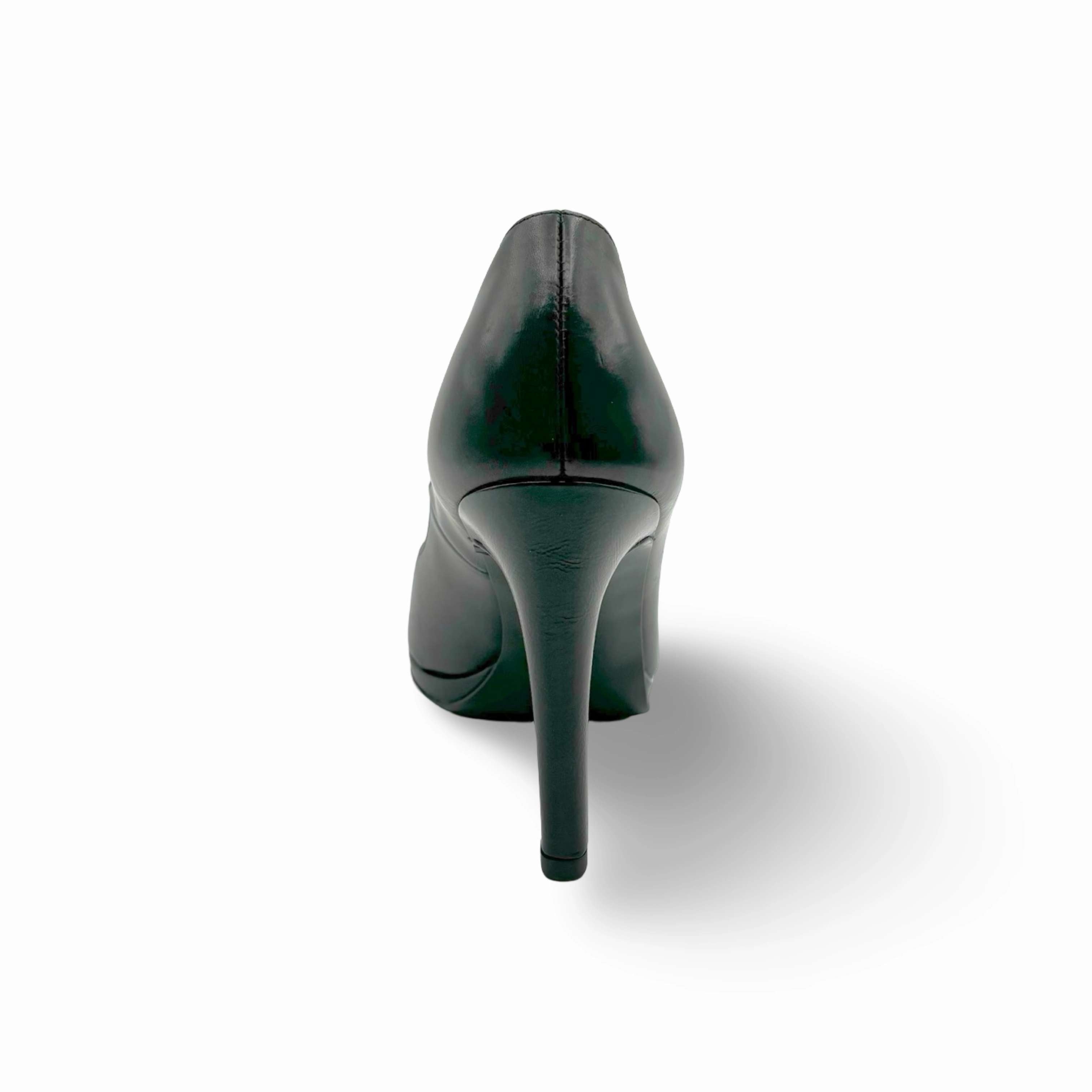 Herdi-Classic Black Patent Heel