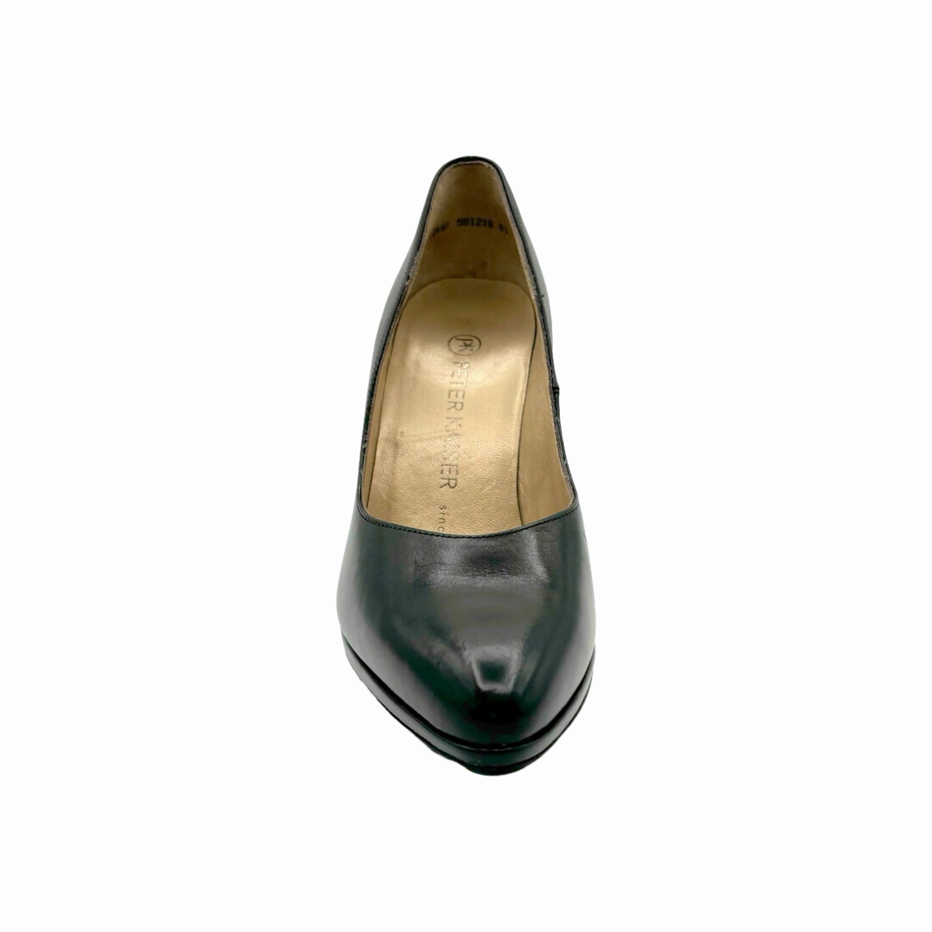 Herdi-Classic Black Patent Heel