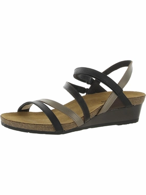 Hero Womens Leather Strappy Slingback Sandals