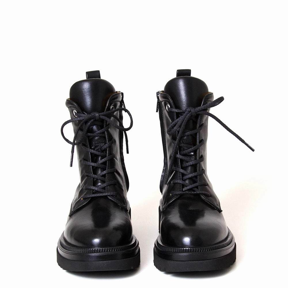 Hester T215 Women's Leather Combat Boot