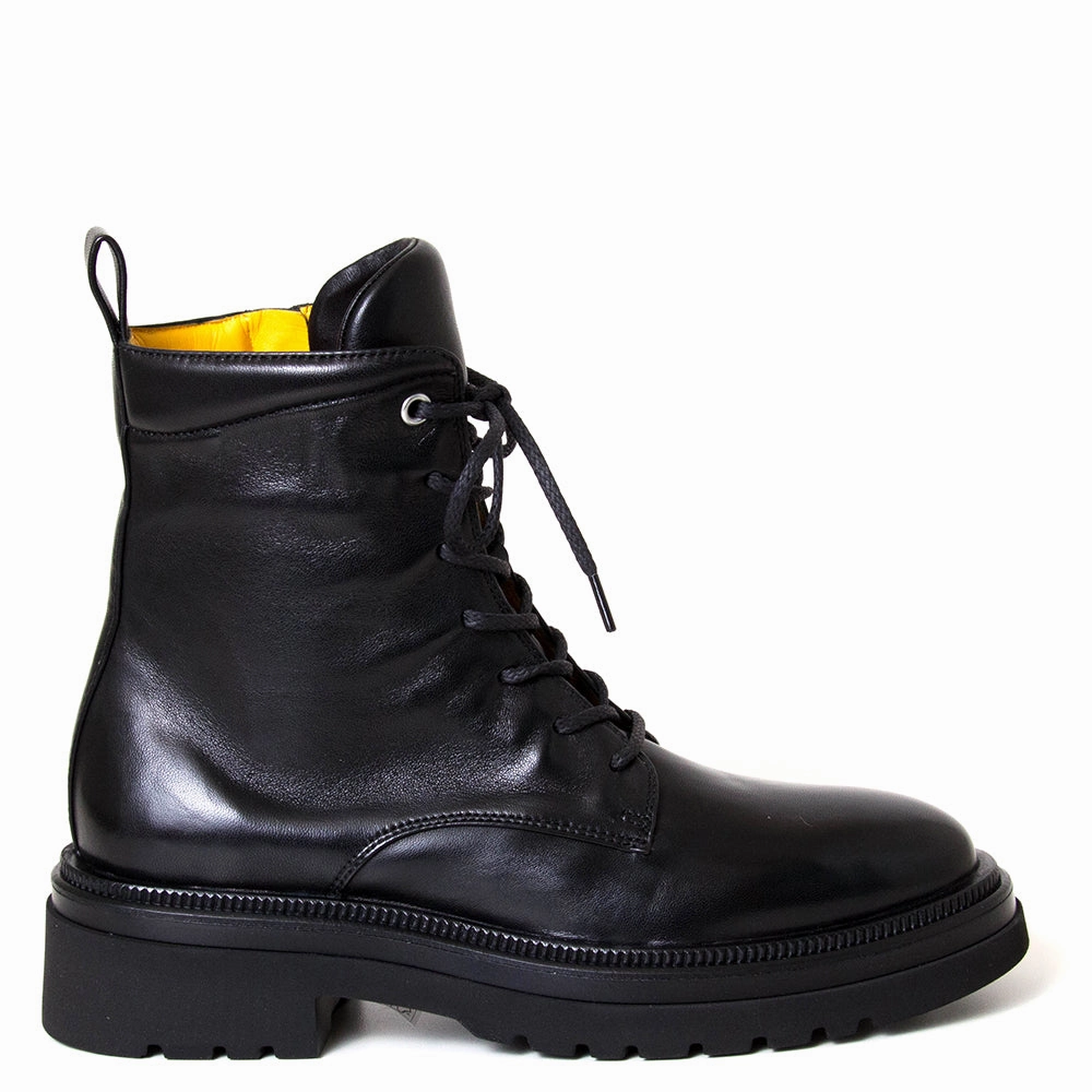 Hester T215 Women's Leather Combat Boot