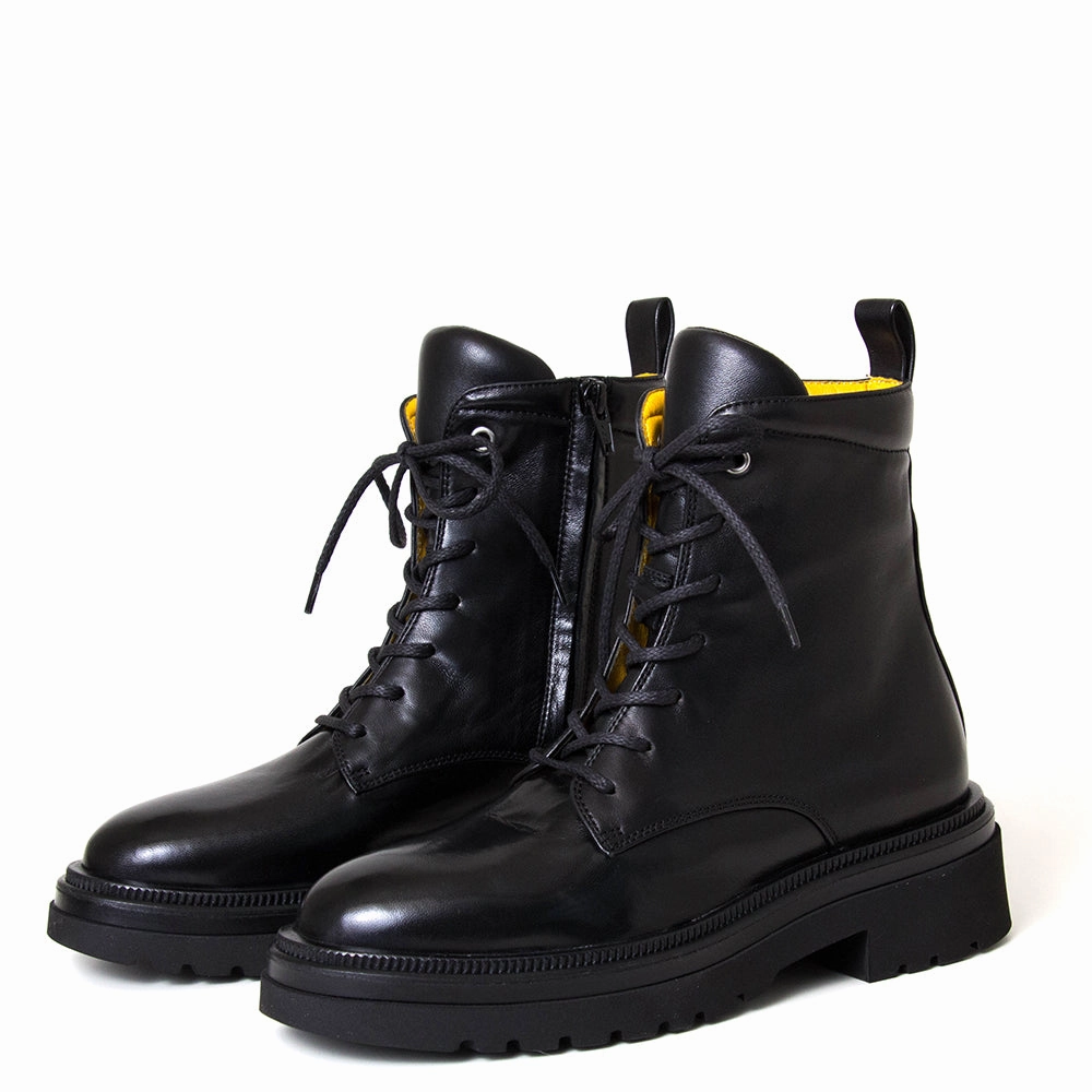 Hester T215 Women's Leather Combat Boot