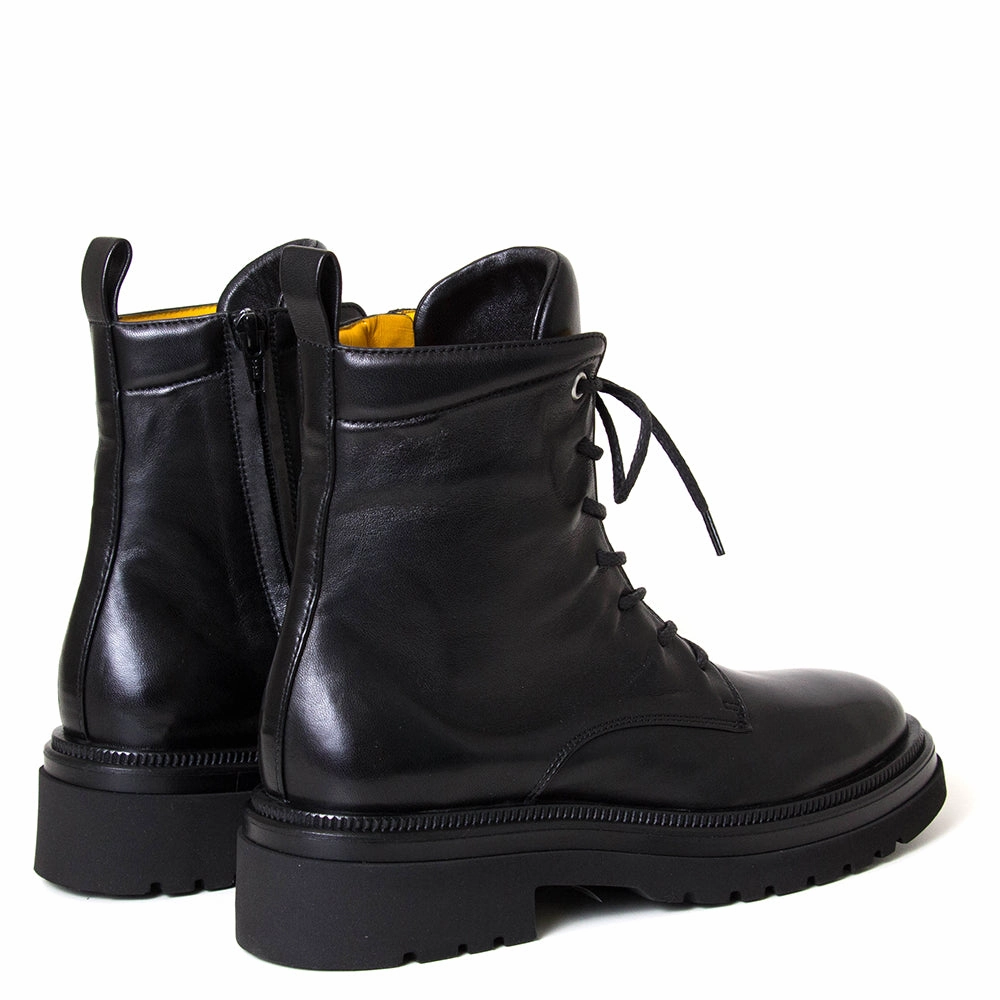 Hester T215 Women's Leather Combat Boot