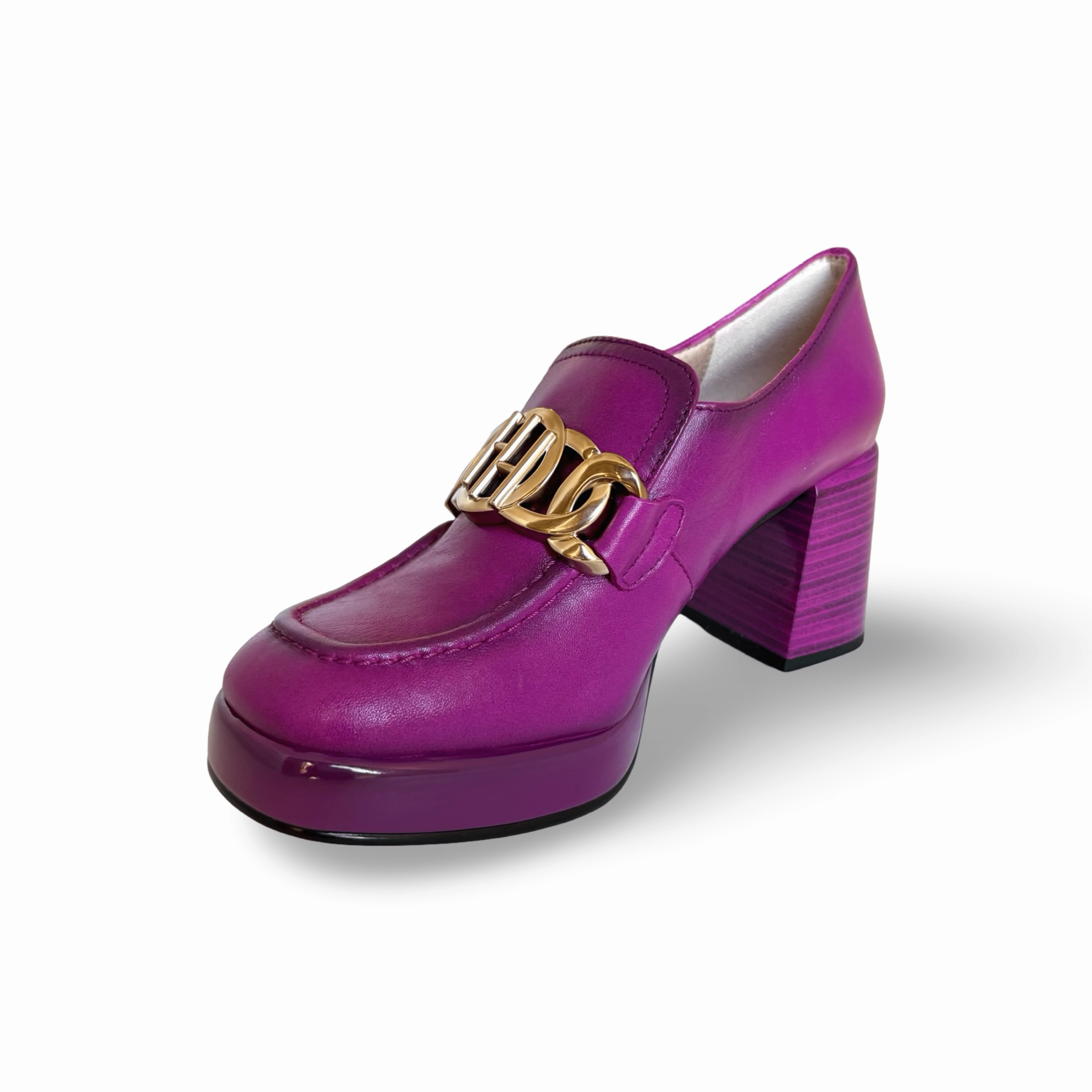 HI243022 Tokio Magenta Block Heel