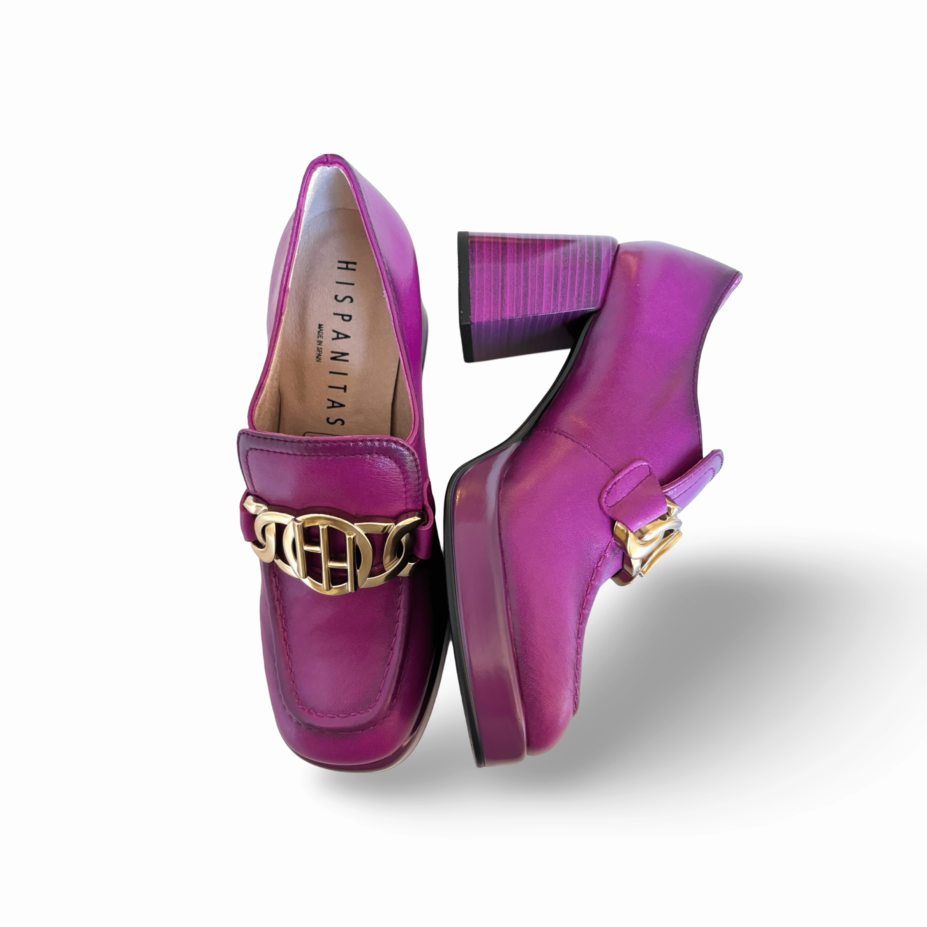 HI243022 Tokio Magenta Block Heel