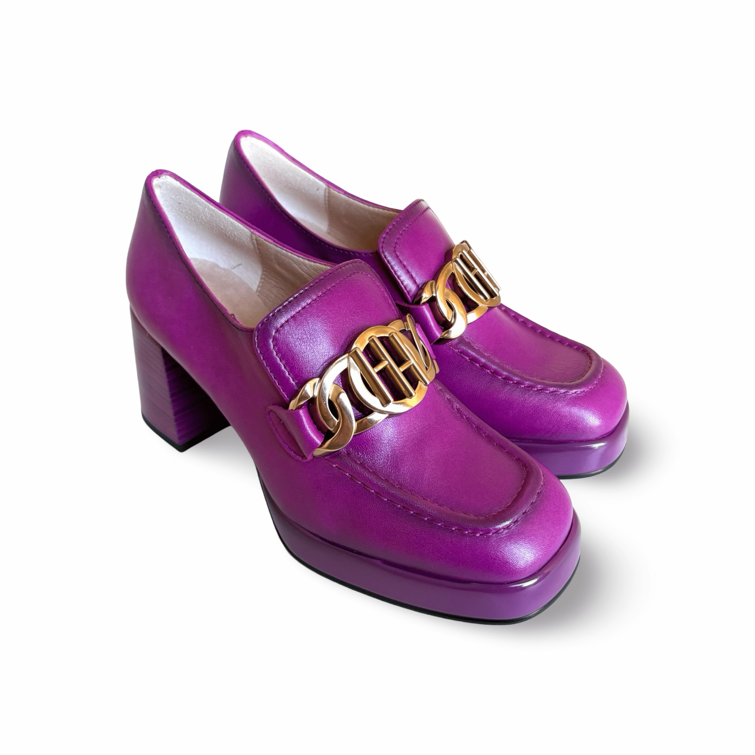 HI243022 Tokio Magenta Block Heel