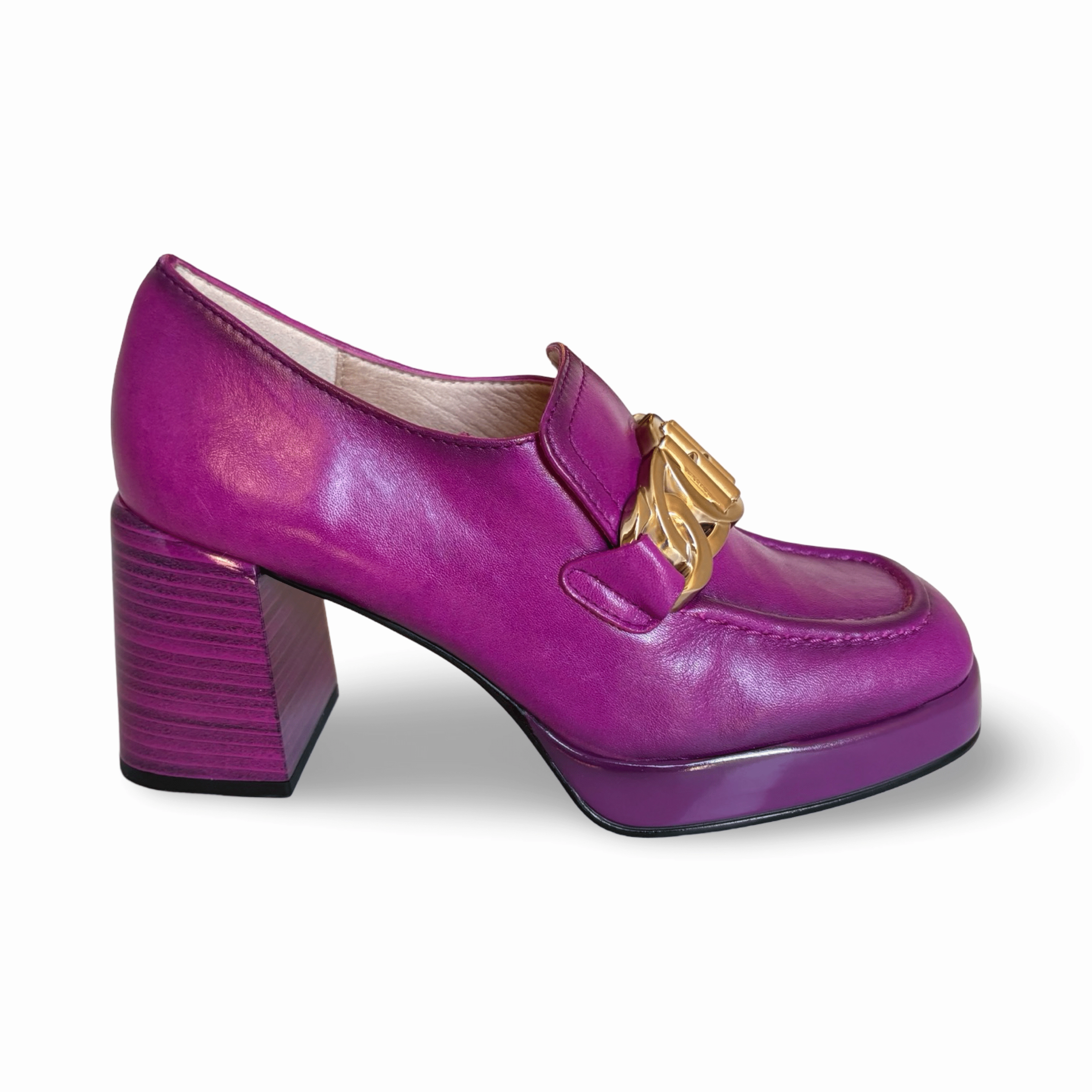HI243022 Tokio Magenta Block Heel