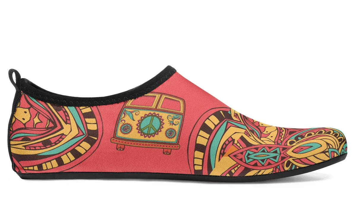 Hippie Van Athletic Aqua Barefoot Shoes