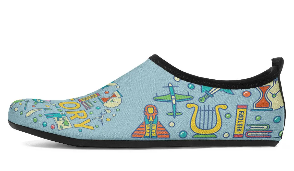 History Aqua Barefoot Shoes