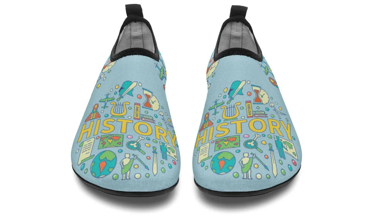 History Aqua Barefoot Shoes