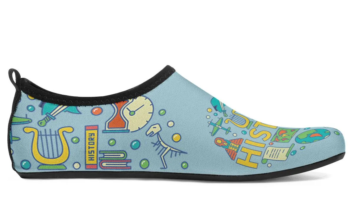 History Aqua Barefoot Shoes