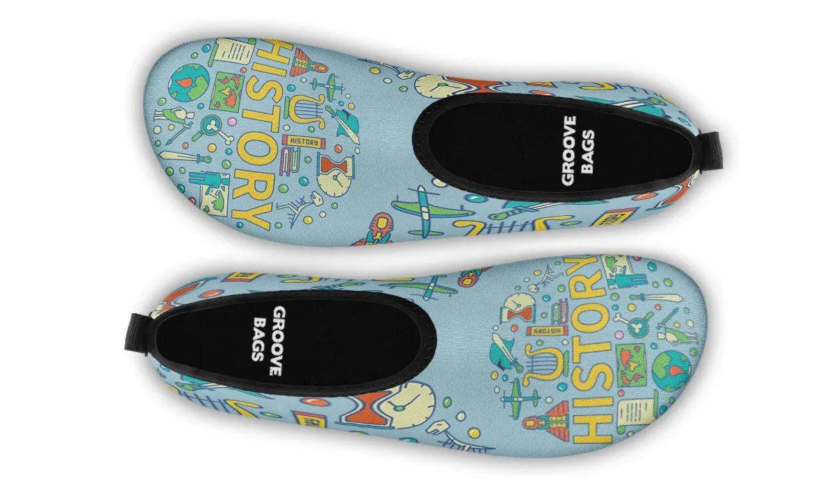 History Aqua Barefoot Shoes