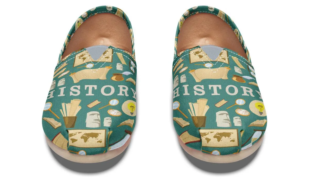 History Buff Casual Shoes