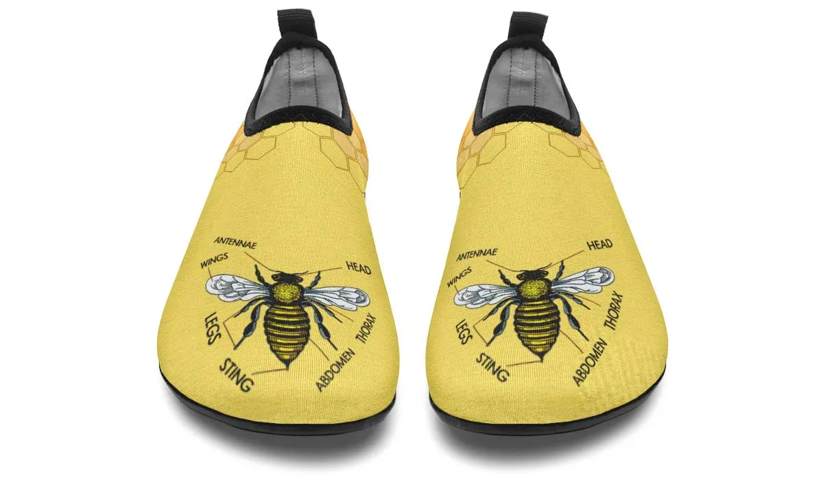 Honey Bee Diagram Aqua Barefoot Shoes