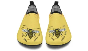 Honey Bee Diagram Aqua Barefoot Shoes