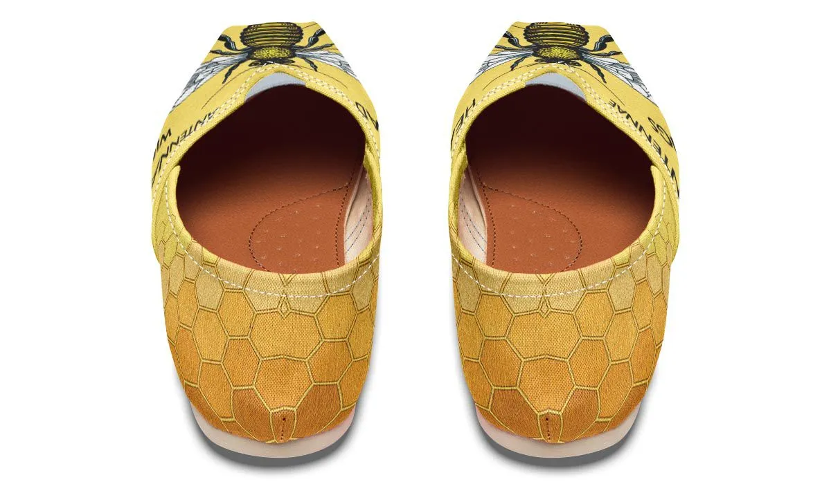 Honey Bee Diagram Casual Shoes