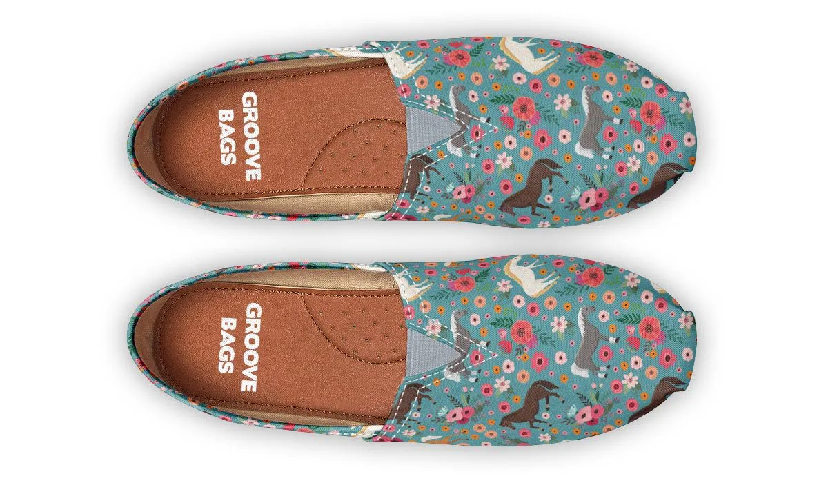 Horse Flower Casual Shoes