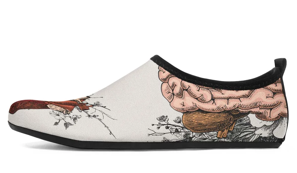 Human Organs Aqua Barefoot Shoes