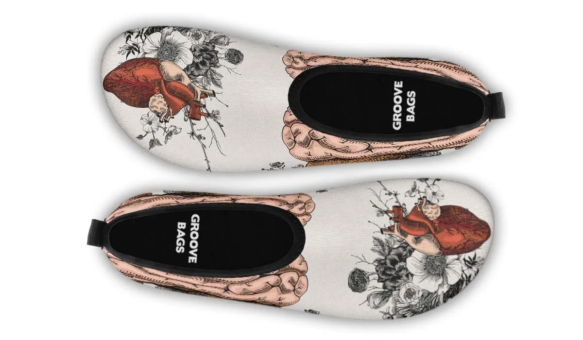 Human Organs Aqua Barefoot Shoes