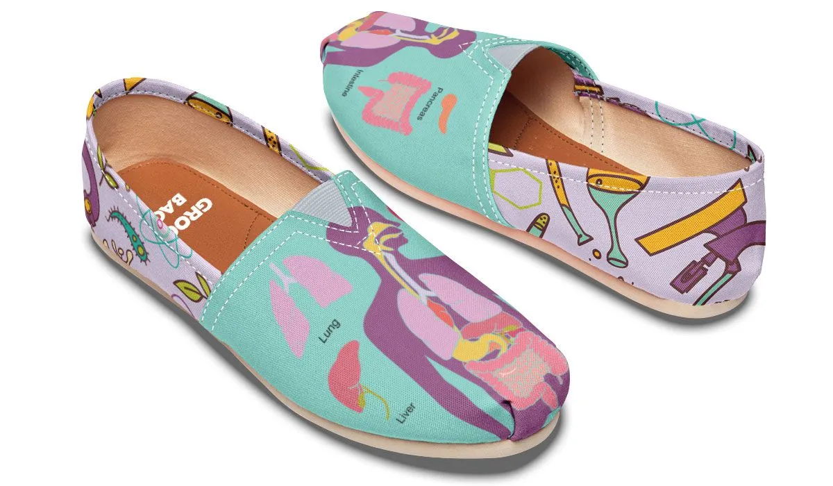 Human Organs Casual Shoes
