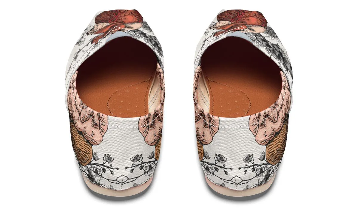 Human Organs Casual Shoes