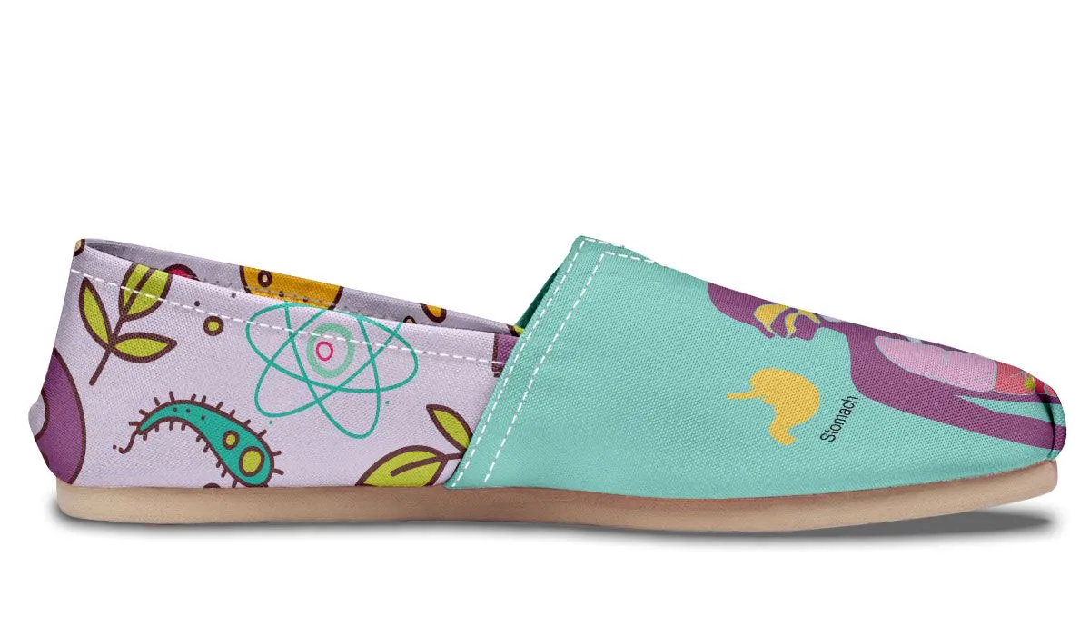 Human Organs Casual Shoes