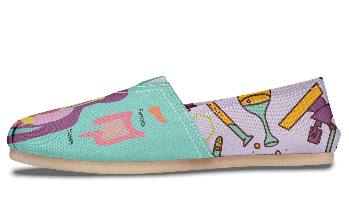 Human Organs Casual Shoes