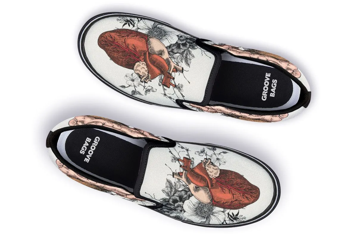 Human Organs Slip-On Shoes