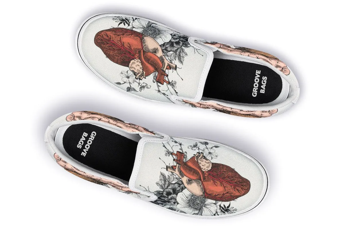 Human Organs Slip-On Shoes
