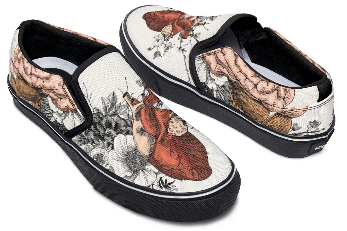 Human Organs Slip-On Shoes