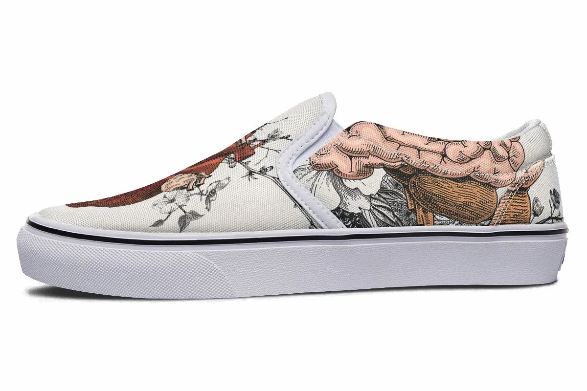 Human Organs Slip-On Shoes