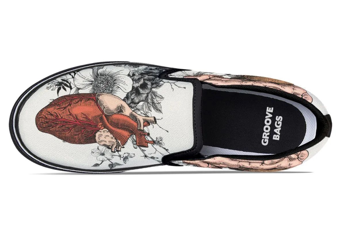 Human Organs Slip-On Shoes
