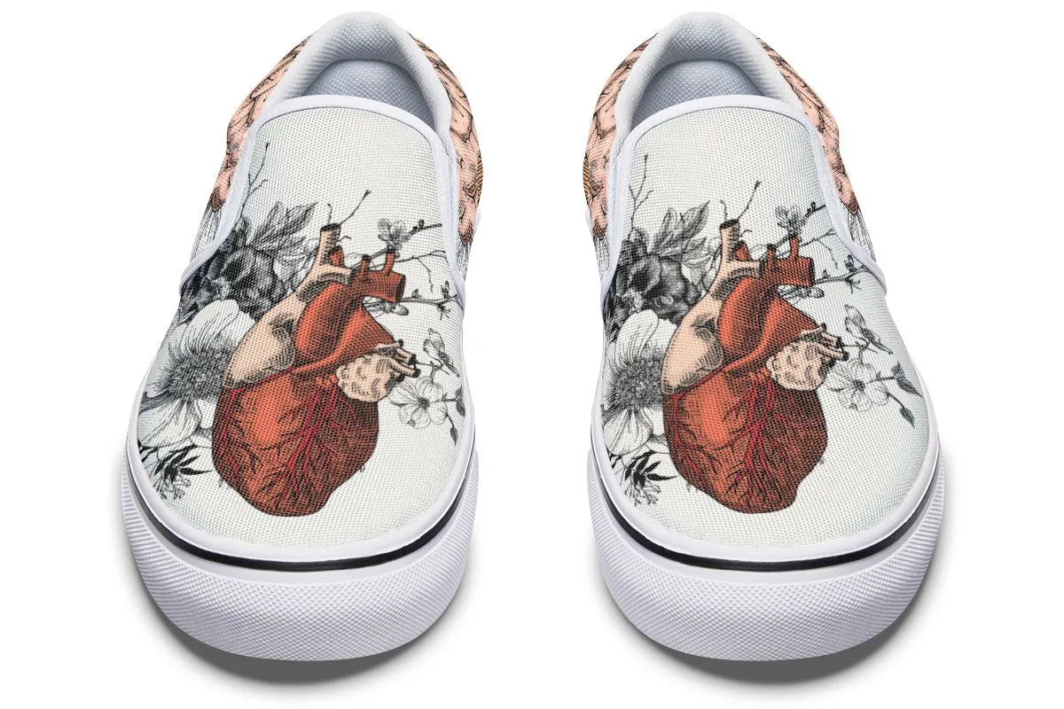Human Organs Slip-On Shoes
