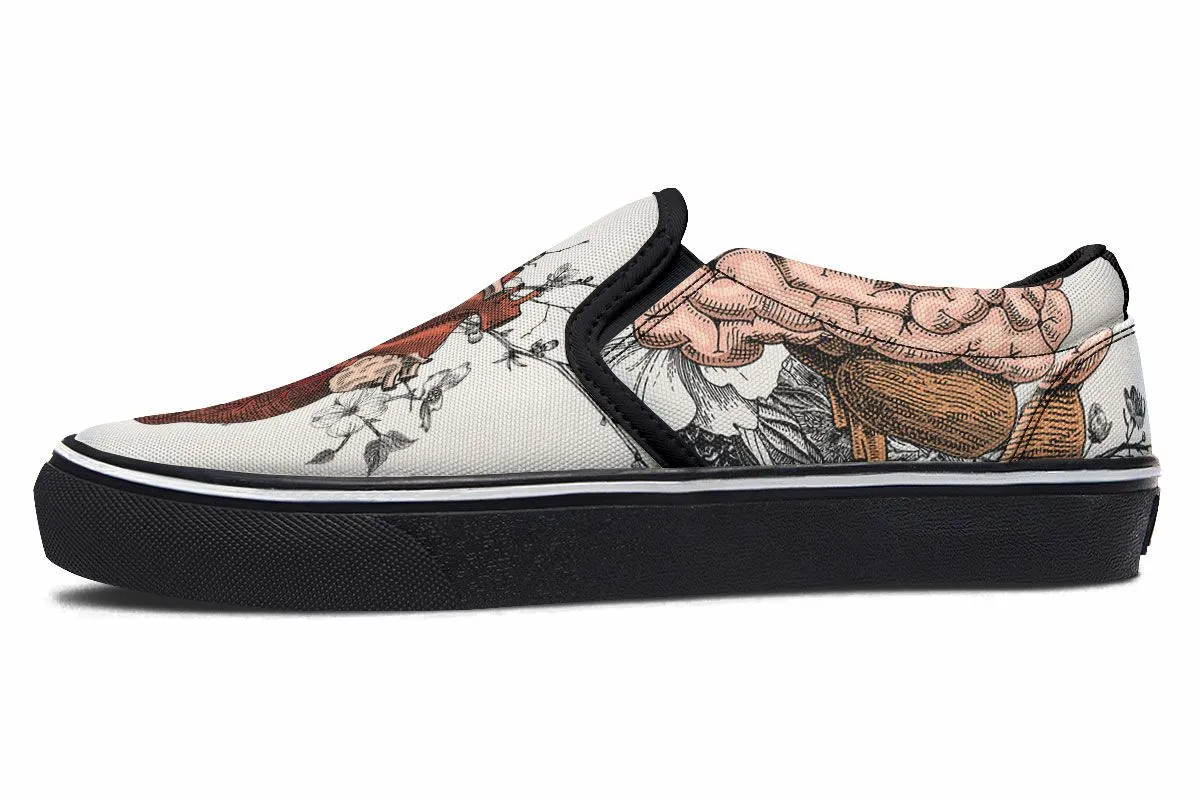 Human Organs Slip-On Shoes