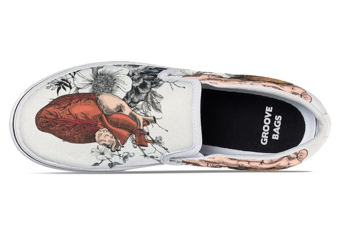 Human Organs Slip-On Shoes