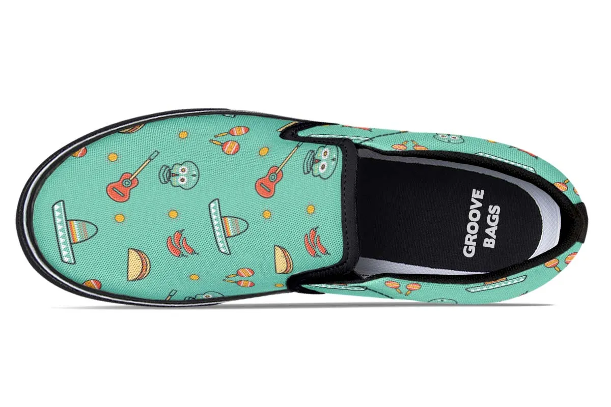 I Love Mexico Slip-On Shoes