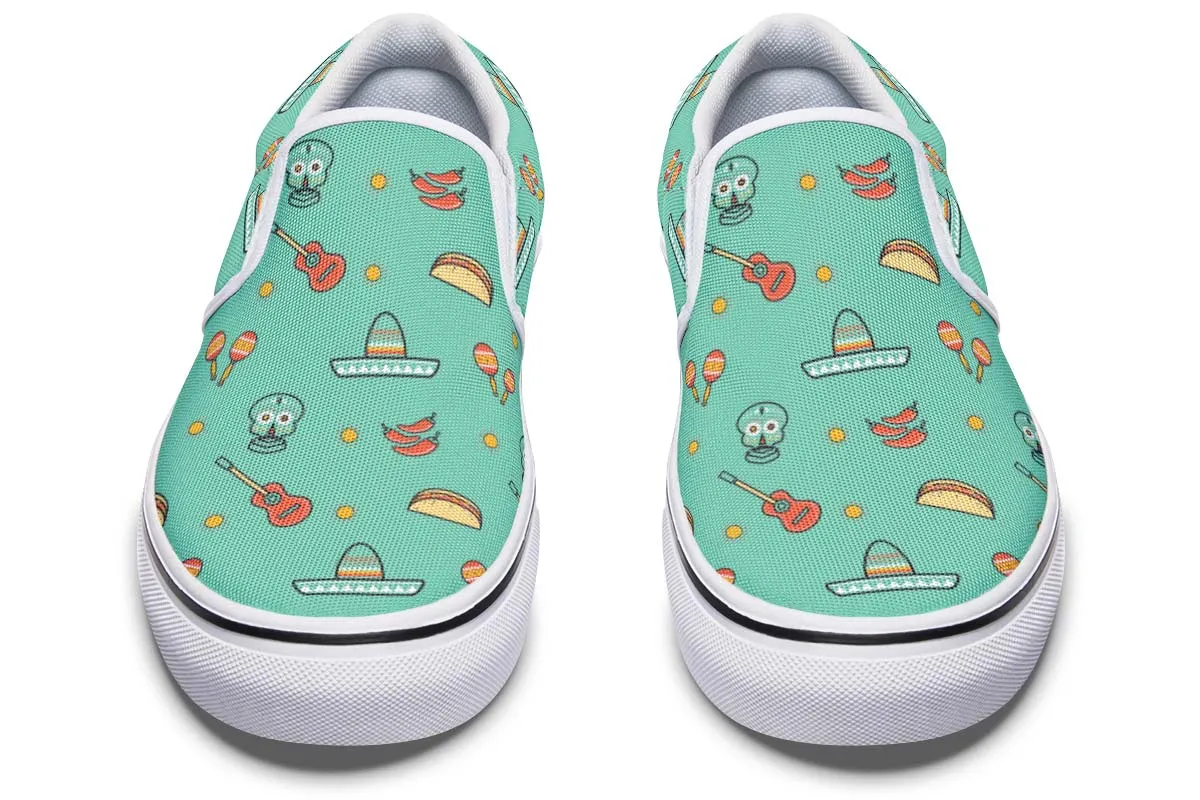 I Love Mexico Slip-On Shoes