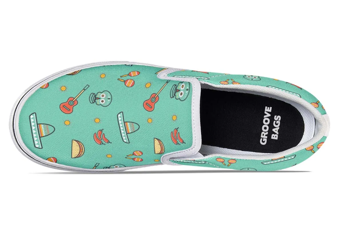 I Love Mexico Slip-On Shoes
