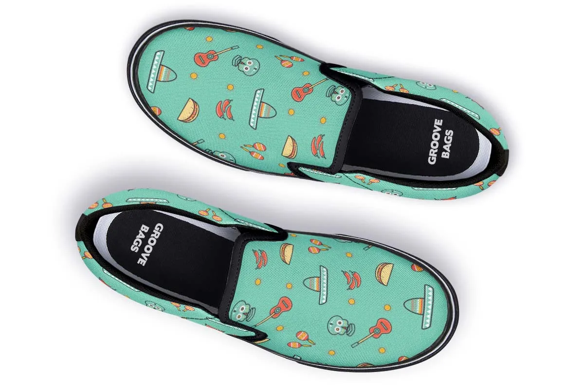I Love Mexico Slip-On Shoes